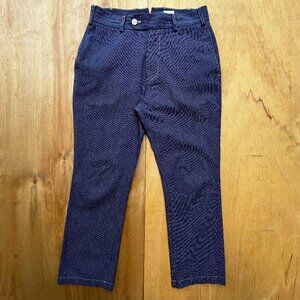 MAX ‘N CHESTER PIN STRIPED STRAIGHT LEG HIGH RISE WOMEN’S sz 32 PANTS